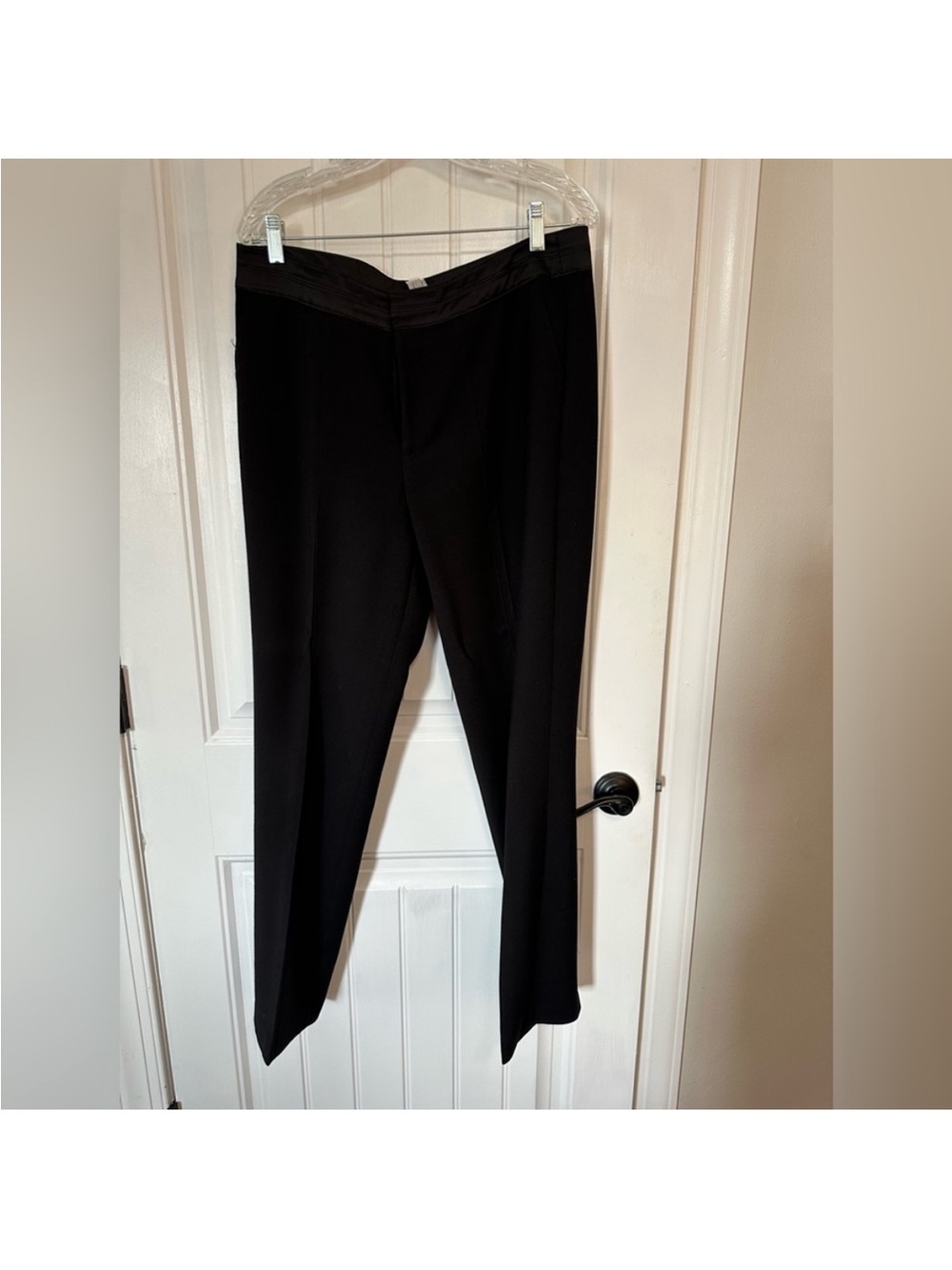Women’s Black Dress Pants - Classic Straight Fit